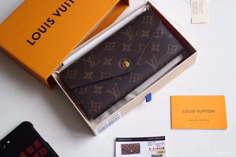 VUITTON WALLET SARAH LOUIS 0807